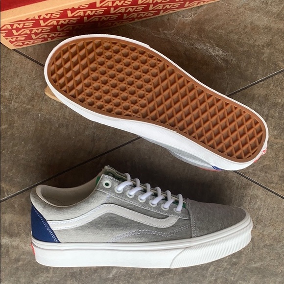 VANS OLD SKOOL Vans Coastal Grey/True White men’s - Picture 3 of 16